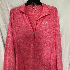 Women's Under Armour 3/4 Zip Pull Over Heat Gear
